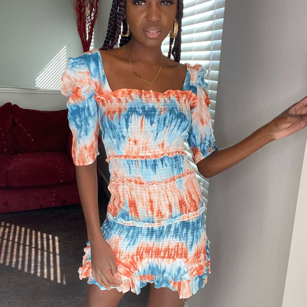 Tie dye Fashion Nova Dress